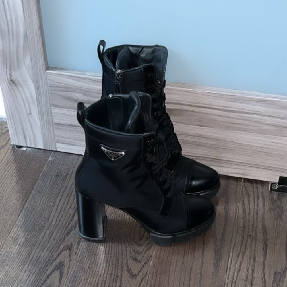 Black Prada Boots